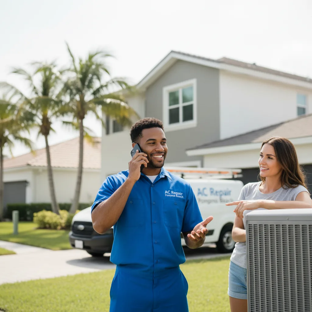 AC Repair Pompano Beach customer support in Crosby
